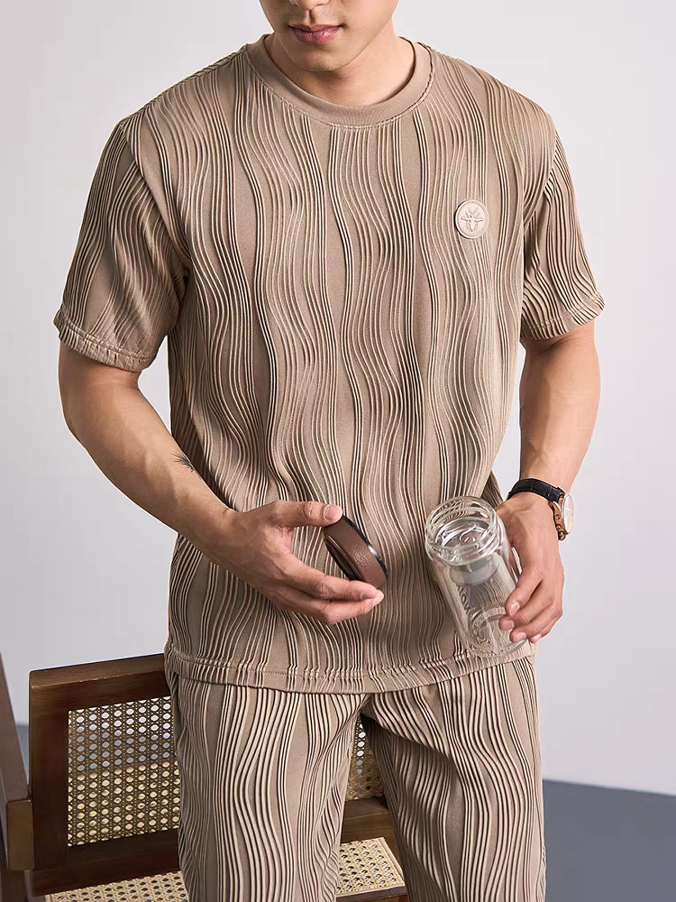 Linen Dune Pleat Lounge Set