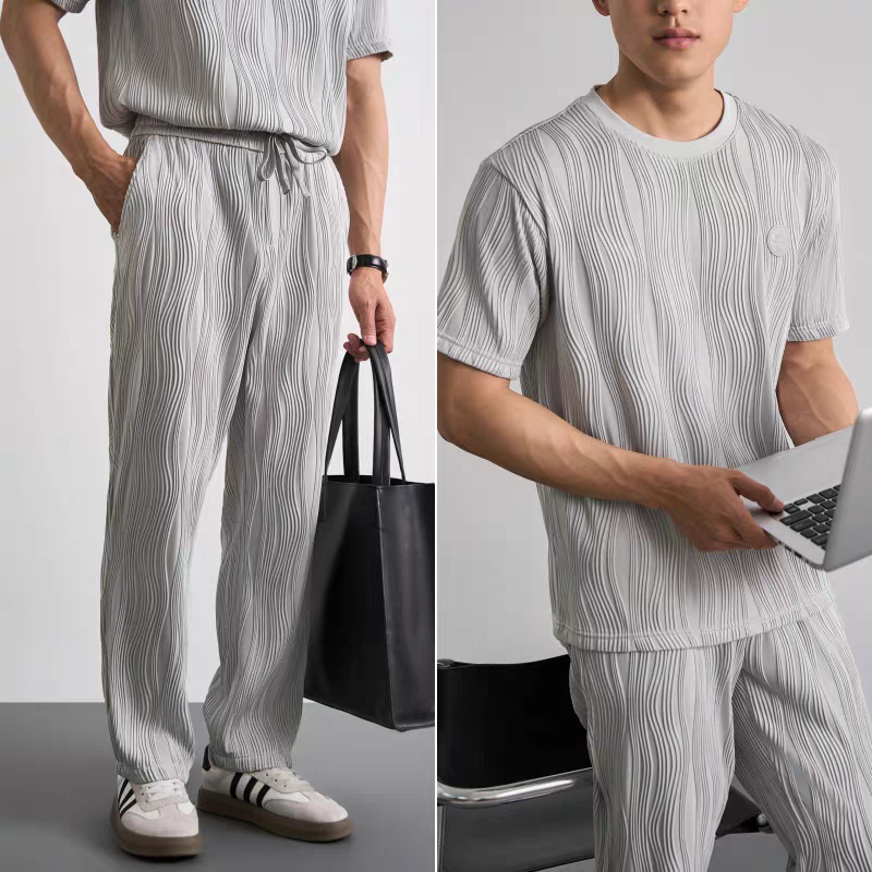 Linen Dune Pleat Lounge Set