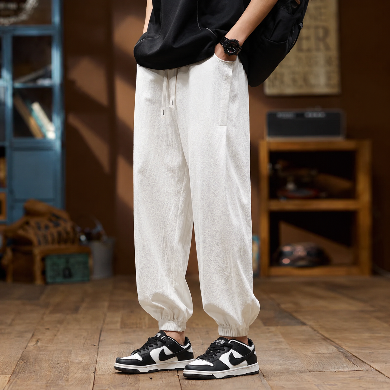 Virello Linen Joggers