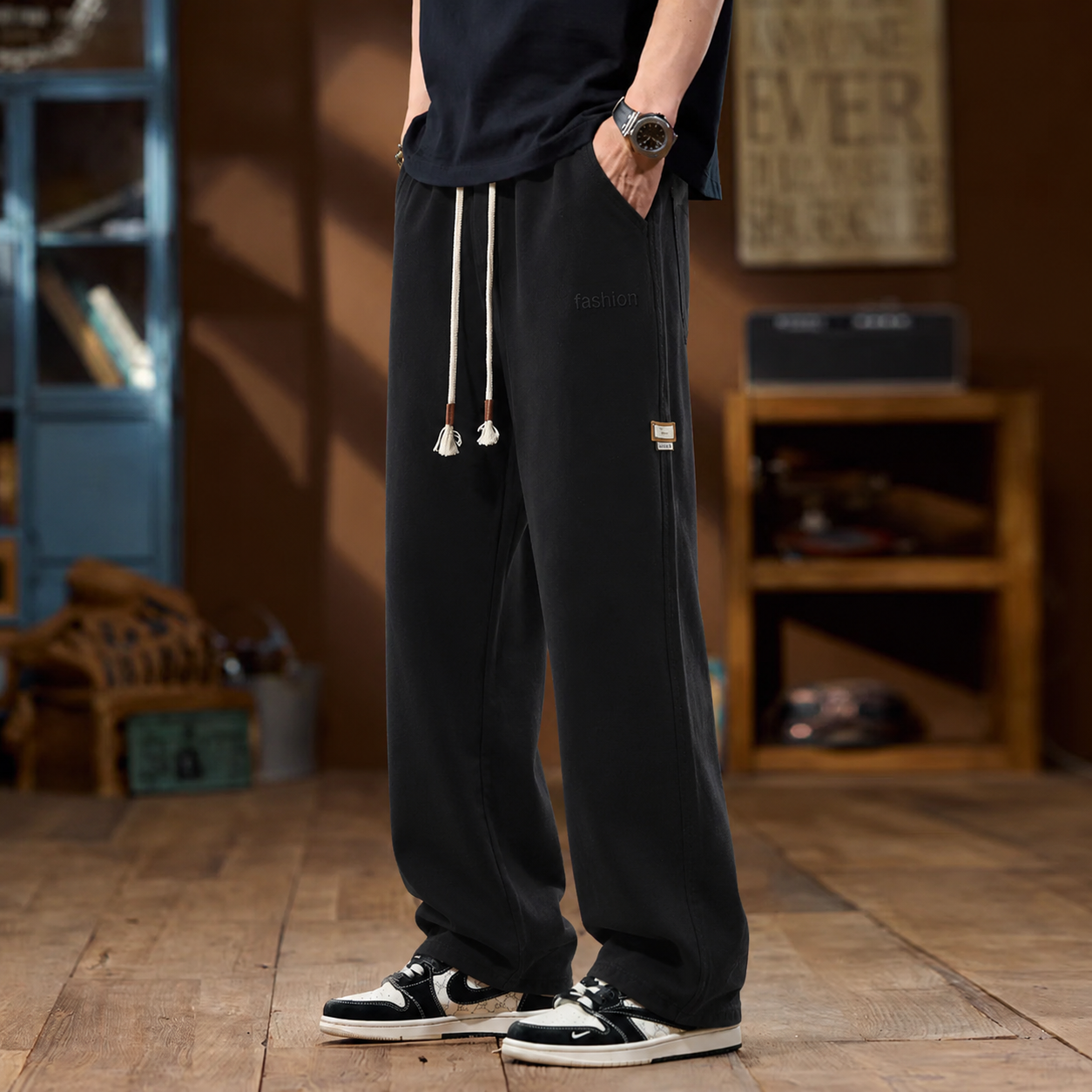 Urban Drift Utility Wide-Leg Pants