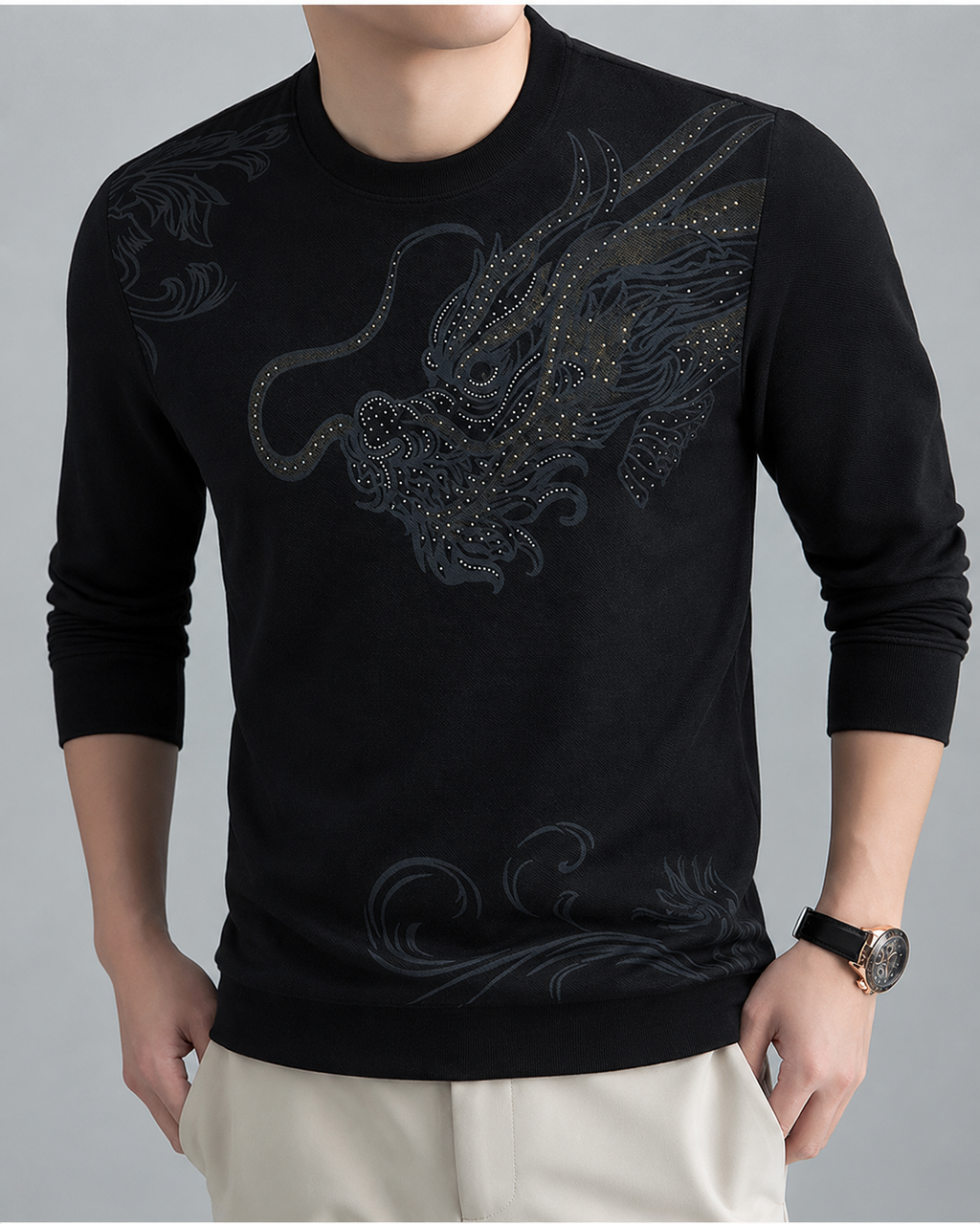 Imperial Dragoncrest Long Sleeve T-Shirt