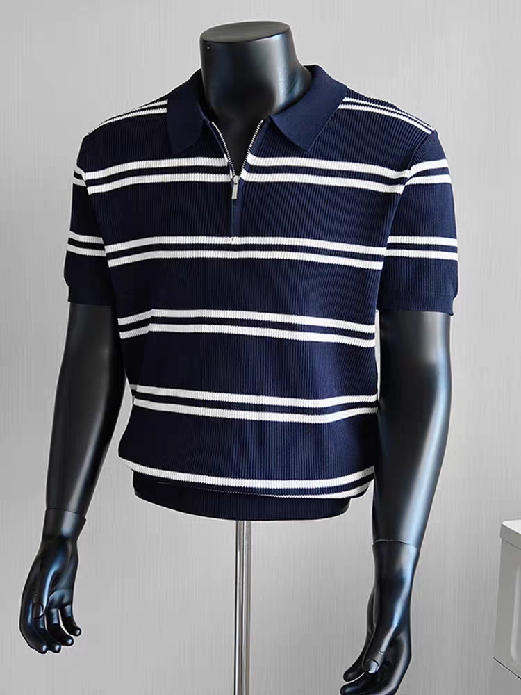 Ivory Harbor Ribbed Crest Polo
