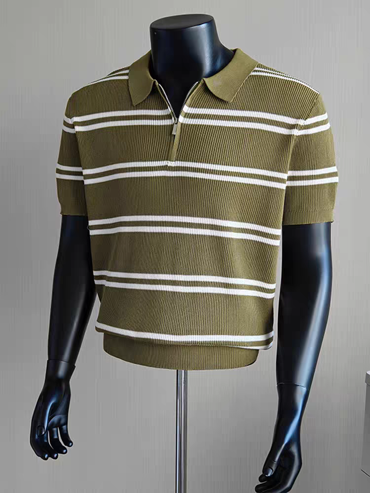 Ivory Harbor Ribbed Crest Polo