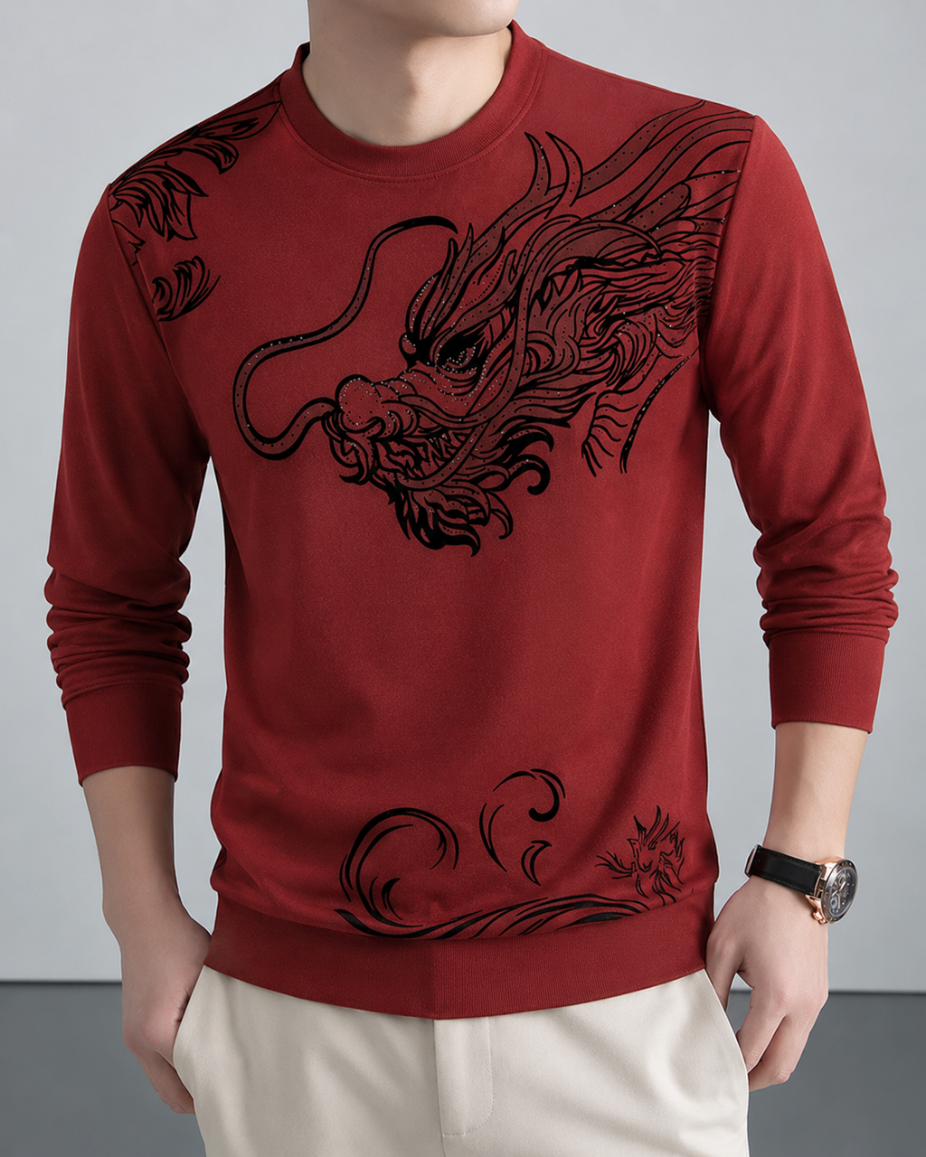 Imperial Dragoncrest Long Sleeve T-Shirt