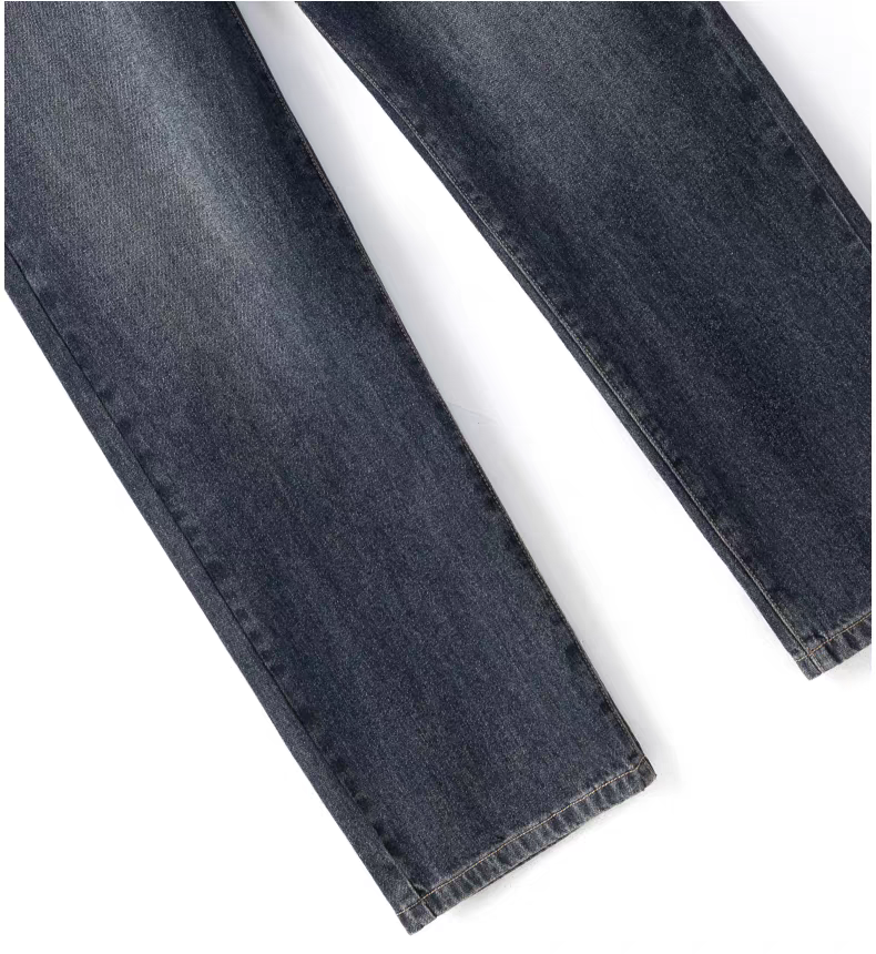 Obsidian Fade Drift Wide-Leg Denim