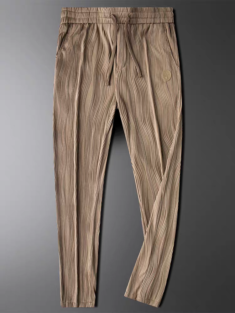Aether Drift Ribbed Lounge Trousers