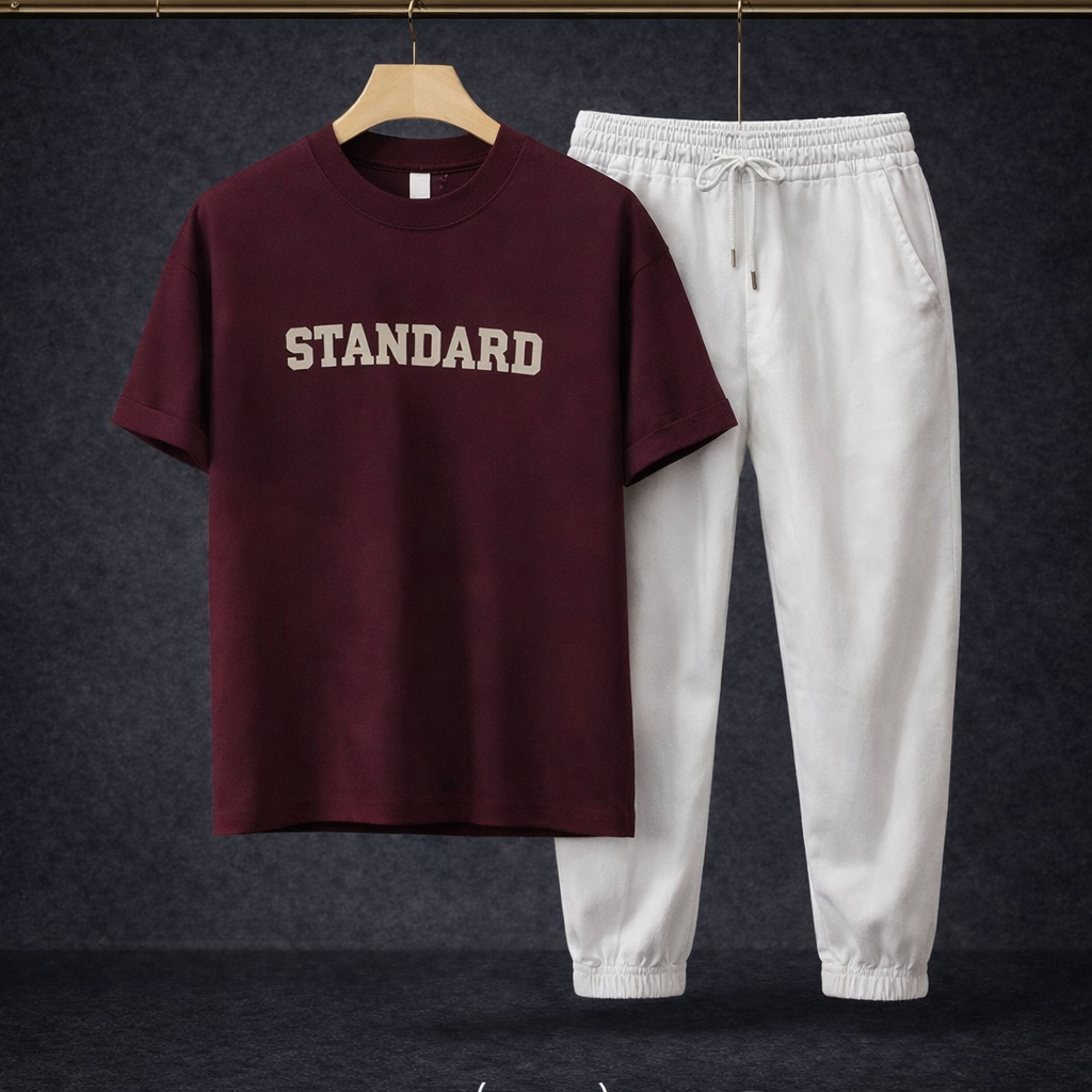 Shadow Standard Luxe Tee & Linen Trouser Set