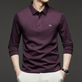 Bordeaux Ember Luxe Polo T-Shirt